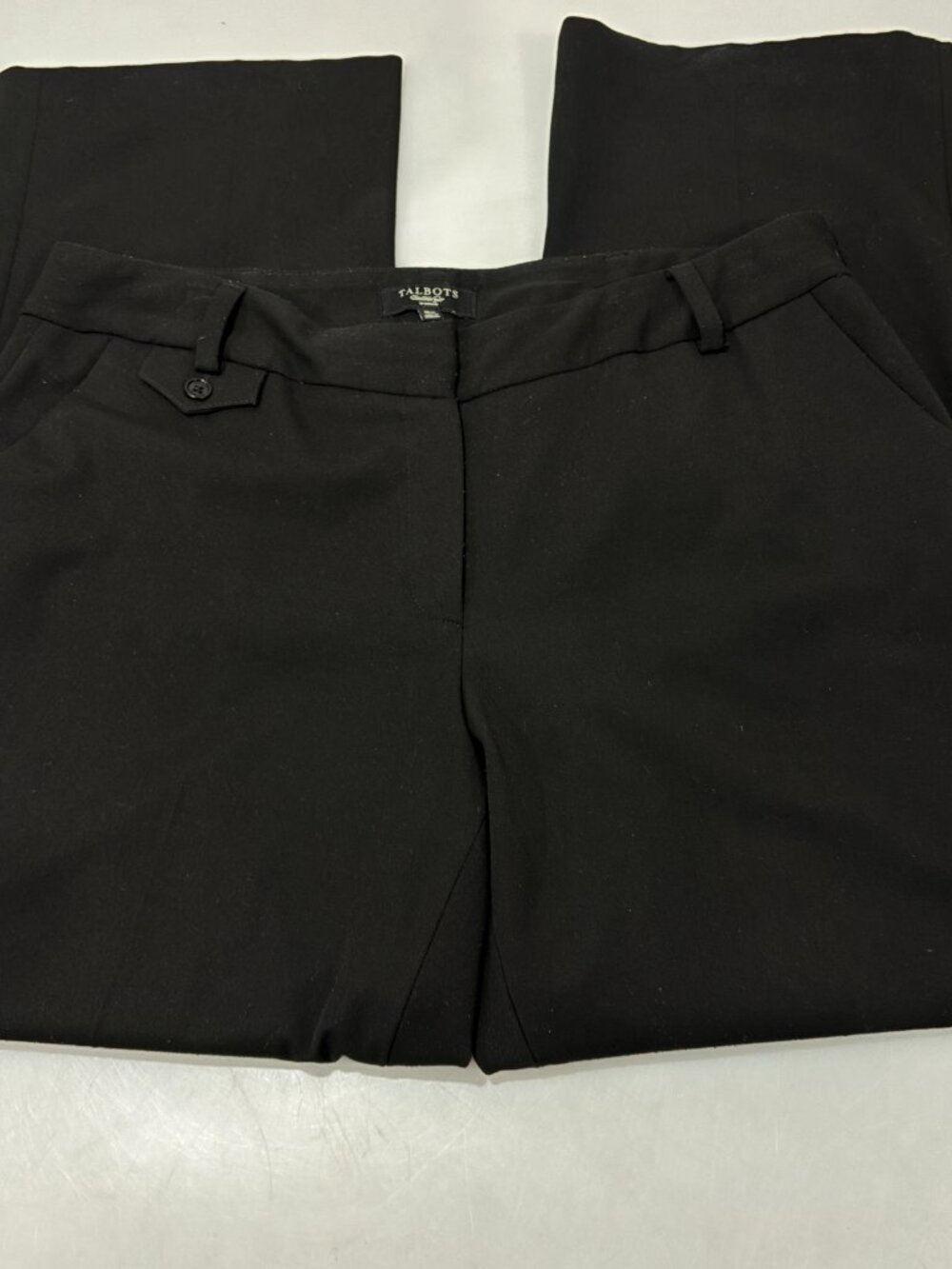 Talbots Woman 16W Signature Black Dress Slacks Pants